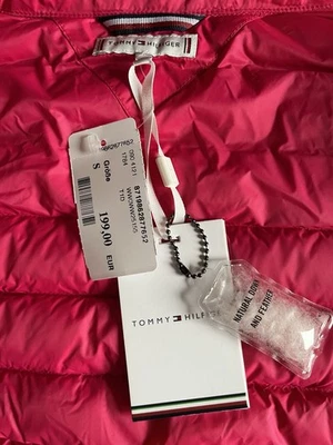 Neue Tommy Hilfiger Lightdown Jacke, Gr. S, Pink - Bild 1 von 4