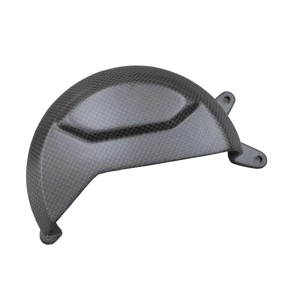 Cubierta de embrague protectora de motor de fibra de carbono para DUCATI Hypermotard 698 2024 2025 Foto 1 de 4