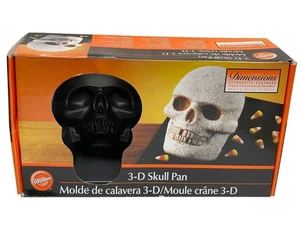 Wilton Dimensions 3D Calavera Pastel Sartén Antiadherente Nunca Usada En Caja Halloween - Imagen 1 de 5
