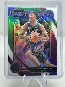 2024-25 Select Ron Holland II Courtside RC #275 Green White Purple SP Prizm  - Picture 1 of 9