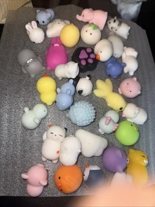 Juguetes Blandos Mochi Mini Blandos Kawaii Animal Squishies Favores de Fiesta - Photo 1/5
