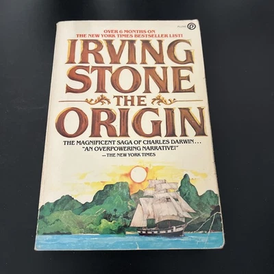 The Origin By Irving Stone Paperback 1981 First Printing Foto 1 de 4