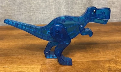 Magna-Tiles Blue T-Rex Dinosaur Magnetic Construction Magna Tile Replacement - Image 1 of 4