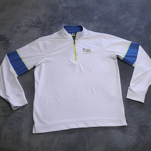 Suéter Footjoy Golf The Falls Club de Golf Pullover Mediano Cremallera Rendimiento Bordado - Imagen 1 de 7