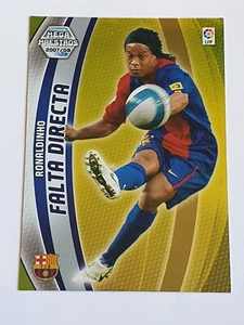 Ronaldinho Mega Maestros FC Barcelona #408 Panini Megakracks 2007-08 Einsatz selten - Bild 1 von 12