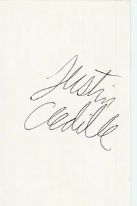 Famed Wrestling Champion - Justin Credible & his autograph - Picture 1 of 1