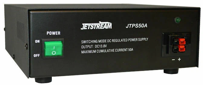 Jetstream JTPS50A - 50 Amp 13.8 VDC  Power Supply w/Powr Poles + Posts - Image 1 of 4