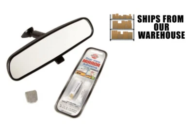 Kit de espejo retrovisor pegado botón slug para Jeep CJ YJ TJ JK Wrangler 1976-2012  Foto 1 de 4