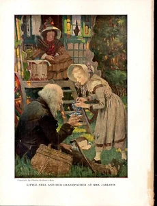 Jessie Willcox Smith Illustration 1933 Little Nell and her Grandfather - Picture 1 of 1