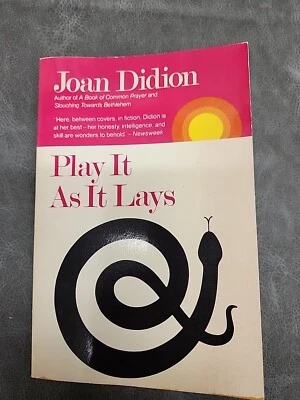 VINTAGE! Joan Didion / Play It As It Lays 1979 Reprint PB VG - Image 1 of 4