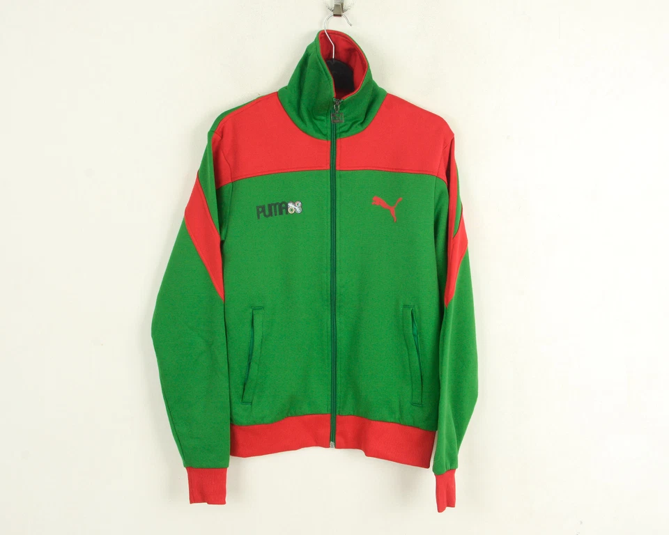 Puma 1968 Edición Limitada Sudadera Chaqueta Para Hombre Con Cremallera Verde - Imagen 1 de 4