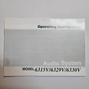 NOS Holden Commodore VR VS Eurovox Radio Operating Instructions 6315V HSV - Picture 1 of 3