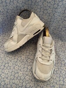Nike Air Max 90 Trainers - All White - Kids Infant Size 9.5         #N1