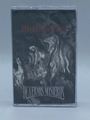 HIGH ON FIRE DE VERMIS MYSTERIIS CASSETTE TAPE NEW SEALED WITH WHITE SHELL - Image 1 of 2