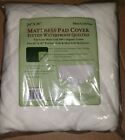 TL Care W@terproof Fitted Crib and Toddler Pr0tective Mattress Pad in WHITE-NEW