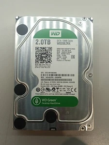 Disque dur Western Digital 2 To Green WD20EZRX SATA III 64MB 5400U/Min 3.5 " - Afbeelding 1 van 2