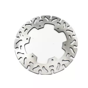 Chrome 220mm Motorcycle Rear brake disc Rotor For SUZUKI DR-Z 400 DRZ400 2000-09 - Picture 1 of 3