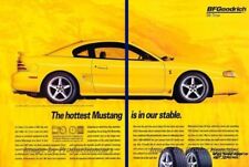 1996 Ford Mustang Cobra R SVT 2-page Advertisement Print Art Car Ad J806