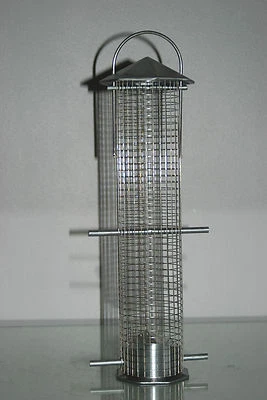 Wildvogel Vier Port Nuss Futterstation 30 x 7 CM Passend Für Alle Garten Vögel - Bild 1 von 3