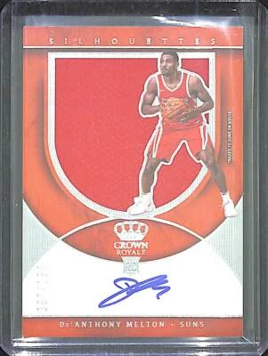 2018-19 Panini Crown Royale Silhouettes Rookie Autograph #223 De'Anthony Melton - Image 1 of 2