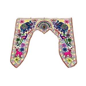 WALL HANGINGS-ANIMAL TEMPLE-ELEPHANT - Picture 1 of 7