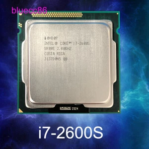  Intel Core i7-2600S LGA1155 CPU Processor 2.80GHz Quad-Core SR00E 65W - Picture 1 of 1