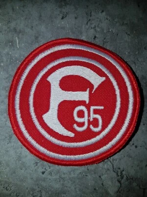 Aufnäher Fortuna Düsseldorf Logo - 8 x 8 cm