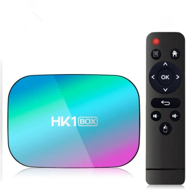 HK1 BOX 4GB 128GB TV Box Amlogic S905X3 Android 9.0 1000M Wifi 4K Set top tv box - Image 1 of 4