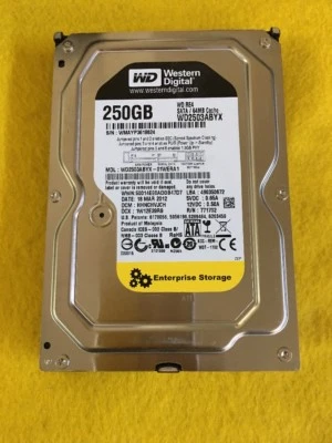 Western Digital WD2503ABYX-01WERA1 250GB 3.5" 7.2K RPM SATA Hard Drive  - Image 1 of 2