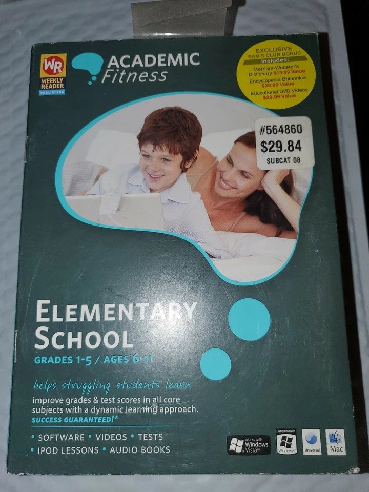 Lector Semanal Académico Fitness Escuela Primaria Grados 1-5 [DVD-ROM] Foto 1 de 3