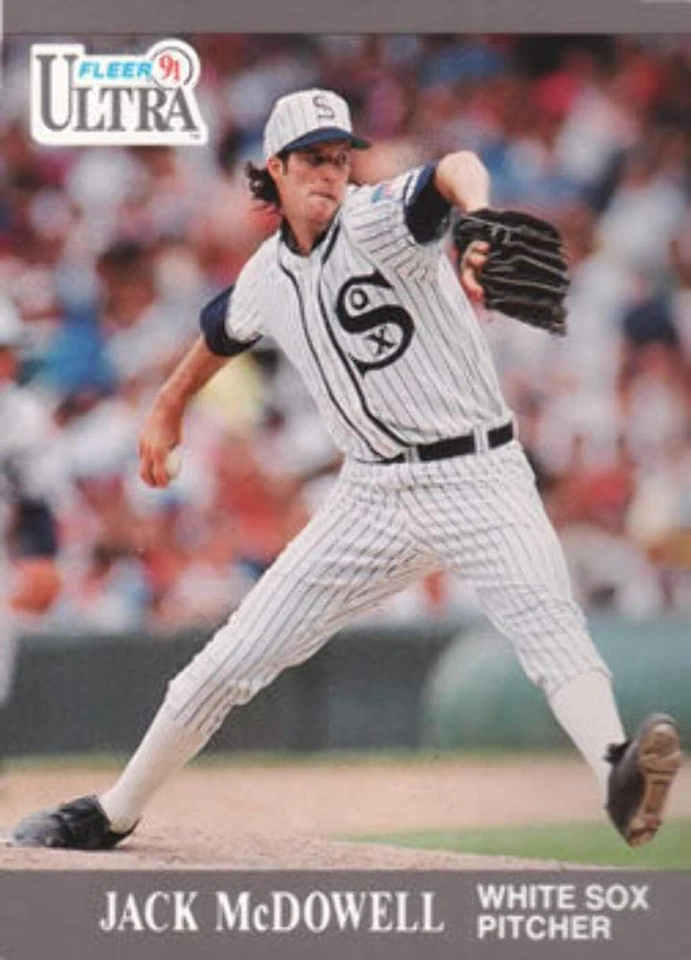 #78 Jack McDowell - Chicago White Sox - 1991 Ultra Baseball - Image 1 of 1