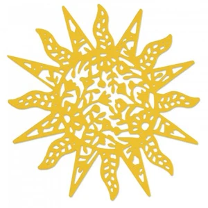 New, Retired Sizzix Thinlits Intricate Sun #663417 Retail $19.99 Sophie Guilar - Picture 1 of 8