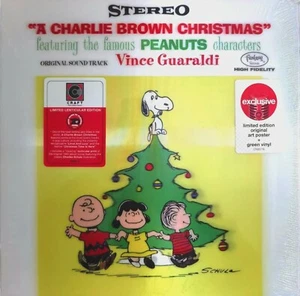 A Charlie Brown Christmas Green Vinyl, 3D Sleeve, Poster *RARE* - Bild 1 von 7