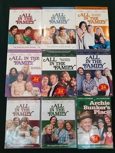 All In The Family DVDs Season 1-8 and Sealed Archie Bunkers Place Season 1 - Bild 1 von 2
