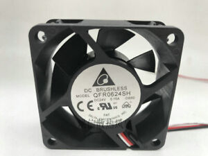 DELTA QFR0624SH 24V 0.15A 60mm 6025 mute inverter cooling fan