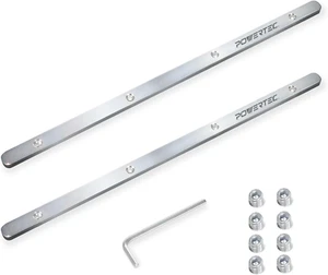 Powertec 71358 Schienensäge Führungsschiene Verbinder Set für Festool, Makita, Dewalt, a - Bild 1 von 12