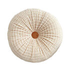 Off-white Round Pillows Decorative For Rooms Luxurious European Style Handmade