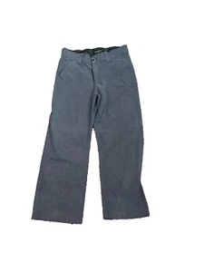 Lee No Gap Waistband Womens Dress Pants Size 12 Petite Gray Stretch - Picture 1 of 9