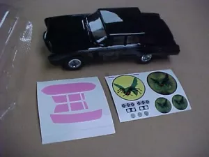 1/24 slot car Vintage slot car CLEAR BODY SHELL BZ Black Beauty ,Green Hornet - Picture 1 of 10
