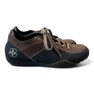 Dr Martens Schuhe Herren 10 Leder Oxford-Schuhe Schnürschuhe Braun Schwarz Karriere Sneaker - Bild 1 von 8