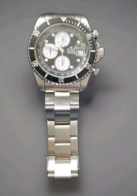 OROLOGIO polso uomo PRYNGEPS CHRONOGRAPH CR761 funzionante Ottime Condizioni  - Immagine 1 di 4