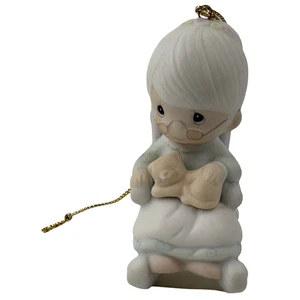 Precious Moments Ornament The Purr-Fect Grandma E-0516 VTG 1983 - Picture 1 of 4