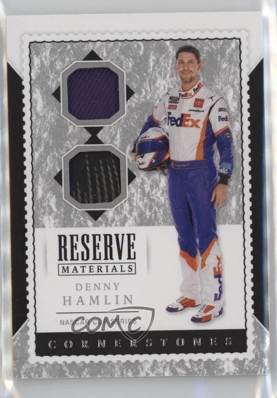 2020 Panini Chronicles Reserve Materials Denny Hamlin #RM-DH - Image 1 of 2