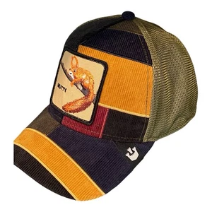 Goorin Baseball Trucker Snapback Mütze Kappe Shells N All Nutty Eichhörnchen Patchwork - Bild 1 von 8