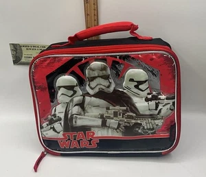 THERMOS STAR WARS SOFT SIDED LUNCH BOX LUNCH BAG Darth Vader Red Black Silver - Picture 1 of 8