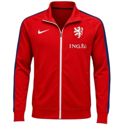 2015 PAÍSES BAJOS (HOLANDA) FÚTBOL FÚTBOL ENTRENAMIENTO CREMALLERA PISTA CHAQUETA NIKE TALLA M Foto 1 de 4