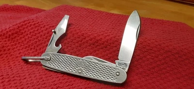 Cuchillo Imperial 1967 US Military Scout-Camp Cuchillo 4 Hojas Foto 1 de 4