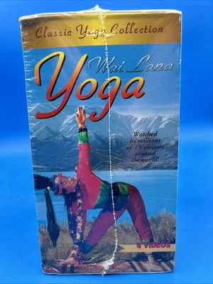Wai Lana Classic Yoga Collection of 6 VHS Sealed Free Shipping - Image 1 of 3
