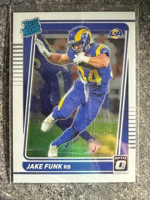 2021 Panini Donruss Optic - Rated Rookie Jake Funk #295 (RC)- Read Description - Image 1 of 2