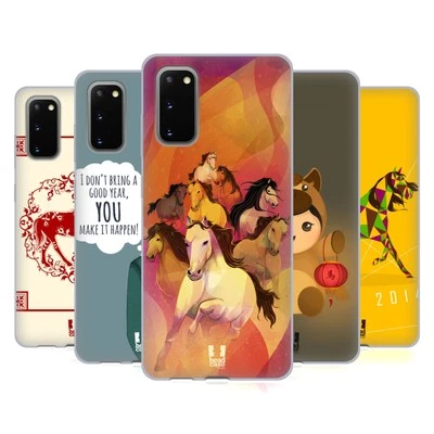 FUNDA HEAD CASE DESIGNS AÑO DEL CABALLO GEL SUAVE PARA TELÉFONOS SAMSUNG 1 Foto 1 de 4